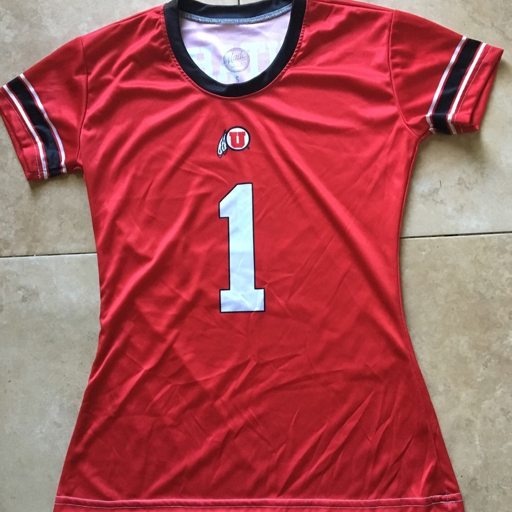 Utah Utes Women’s Short sleeve Shirt SM
